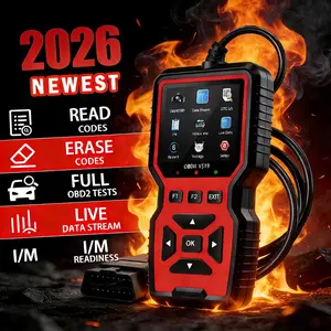 Professional OBD2 Scanner, Automotive Scan Tool, Real-time Data Car Engine Diagnostic Code Reader Tool, Car Engine Checker Tools