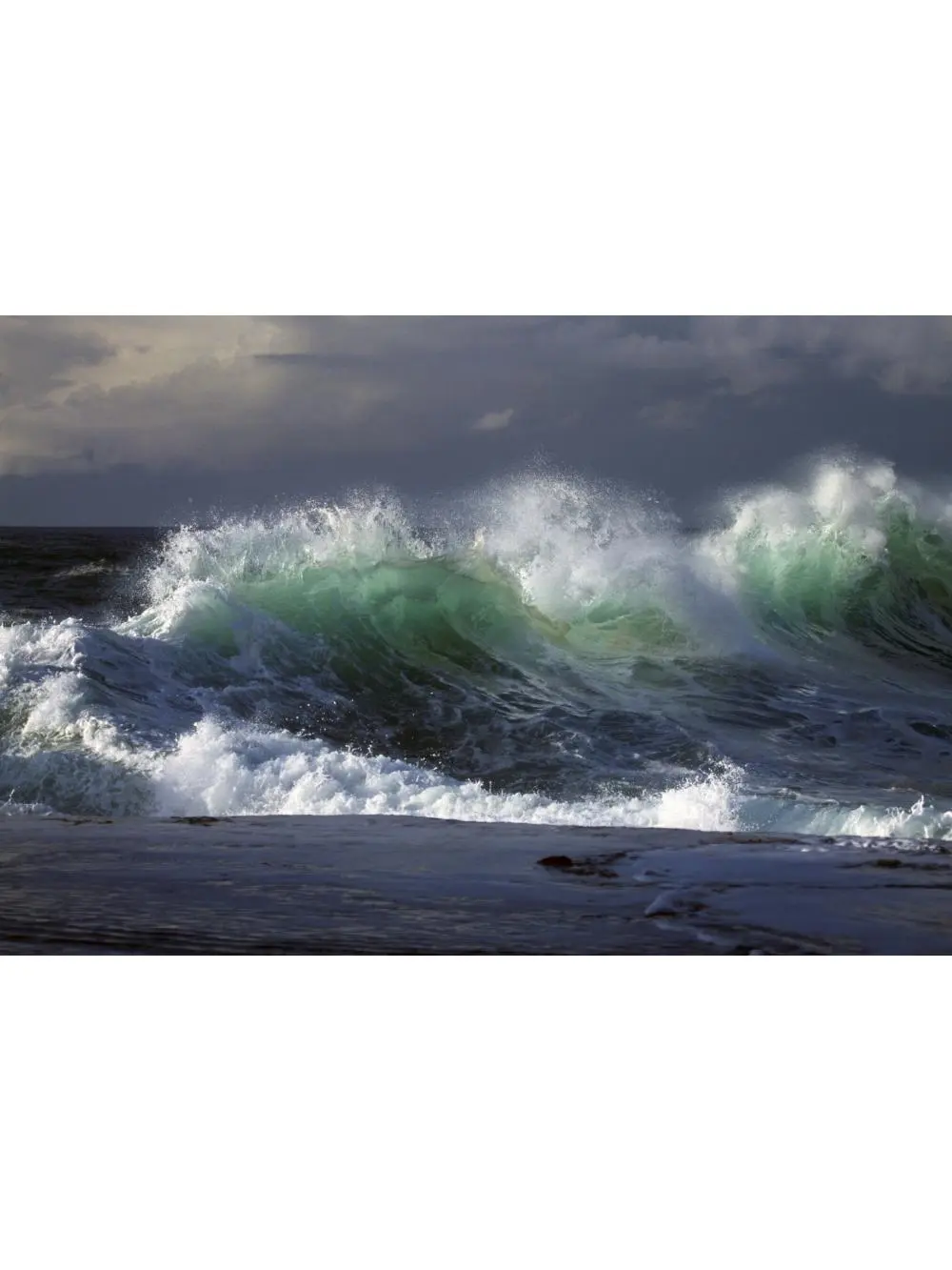 Posterazzi Artistic Photo Poster Print - DPI1784664 Waves Crashing On Cape Kiwanda by Natural Selection Craig Tuttle, 18x12 in, Room Decor, Ideal Gift for Home Supplies