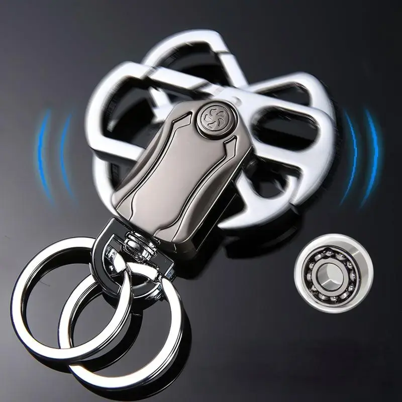 5-in-1 EDC Fidget Keychain – Pocket Multitool Carabiner with Box Cutter, Phone Stand & Bottle Opener