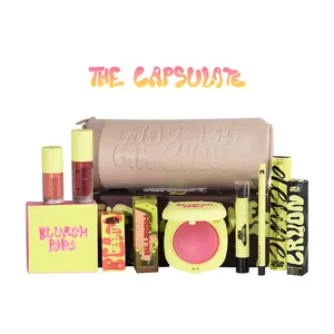 Made by Mitchell the Capsule 5-Piece Face Eye & Lip Kit Sets, Limited Edition Blush Liner & Glow Makeup Bundle, Essential Beauty Kit