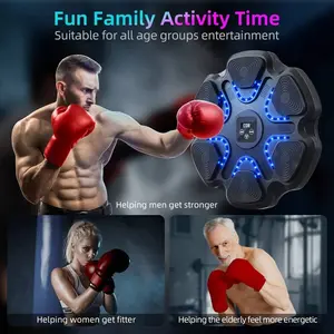 2026 Wall Mounted Musical Boxing Machine Portable Release Pressure Boxing Device Kicking Sparring Training Gear