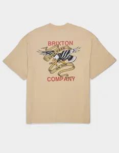 BRIXTON Live Free Mens Heavyweight Tee