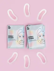 The Glow Fairy Wrinkle Erasers - Anti-Wrinkle Microneedle Patches with Peptides, Hyaluronic Acid & Collagen, Targets Crow's Feet, Forehead, Smile Lines, Neck & Chest Wrinkles, Face Lift, Face Lifting Patch, Non-Invasive Skin Rejuvenation Hydrate