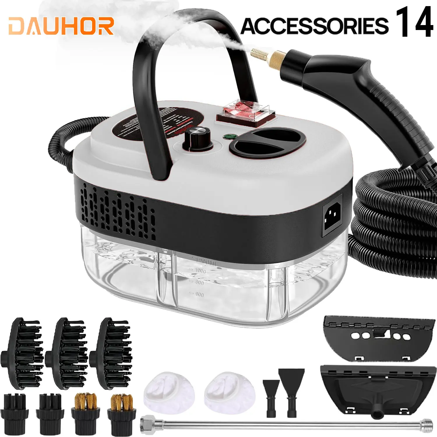 New Upgraded Steamer Cleaner(White)