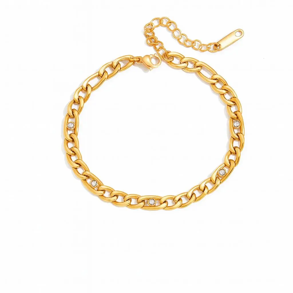 SATURN  GOLD CHAIN