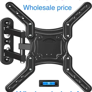 Full Motion TV Wall Mount Bracket Swivel Tilt for 32 36 37 40 42 46 49 50 55 60 INCHES