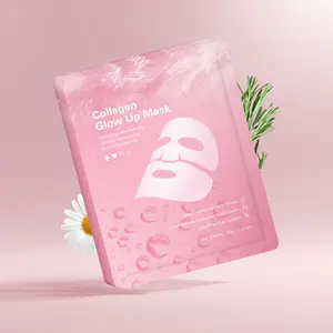 Collagen Hydrating Mask, Deep Moisturizing Long-Lasting Lock-In, Improves Dry Skin, Tightens Loose Skin, Enhances Radiance and Vitality