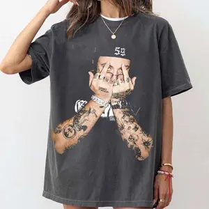 G59 Grey Five Nine Middle Finger T-Shirt, Vintage Suicideboys Graphic Tee, Retro Hip Hop Streetwear Shirt, Unisex Music Fan Top, Greyday Tour Merch Gift T-shirt clothing gift - graphic tee - shirt top men - Soft Cotton T-Shirt