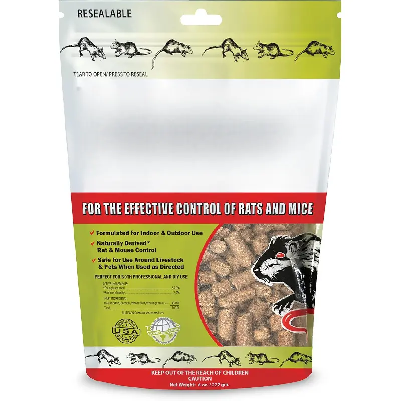 620100-6D RatX All-Natural All Species Rat Mouse, 8 oz.Bag