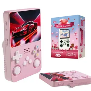 R36S Retro Video Handheld Game Console Linux System 3.5 IPS Screen Built in 3000 mAH Battery 64G TF Card Preinstalled Games Player Protection gamers gift