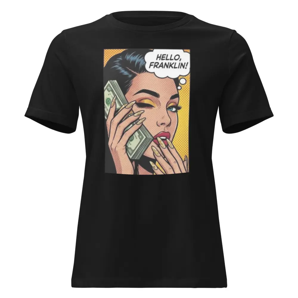 Women's Check Over Chatter 3 Short-Sleeve T-Shirt - Relaxed, Lightweight Casual Top for Birthday, Ear Day Wear