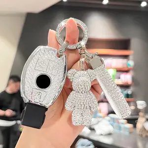 Soopcase for Mercedes Benz Key Cover. Beautiful TPU Key Case Compatible With CLS CLK AMG ML C CL E S SL SLK G GLC GLE GLS M R Smart Remote Key