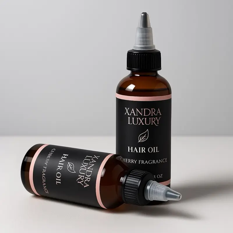 Xandra Luxury Hair Oil with Cherry Fragrance 100ml for Nourishing and Softening Hair