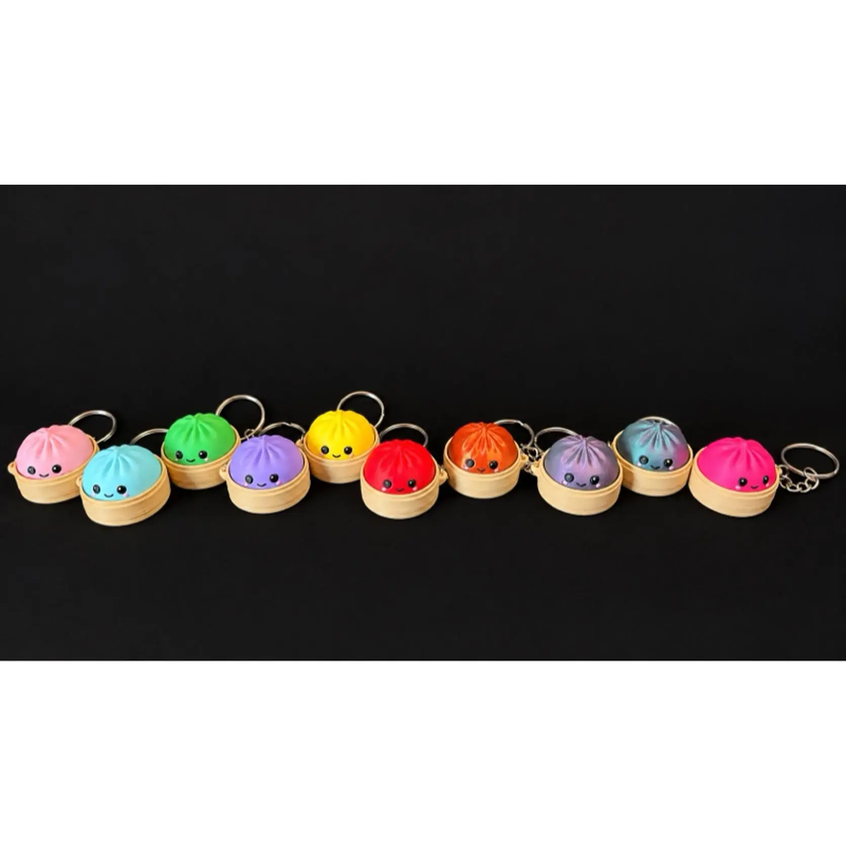 Mystery Dumpling Clicker Keychain for Adults and Children - Perfect for Restless Hands - Fun and Engaging Keychain Accessory