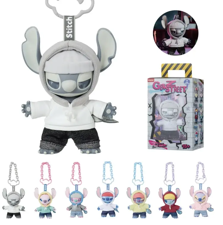 Miniso X Disney: GenZ Street Stitch Vinyl Figutine Blind Box