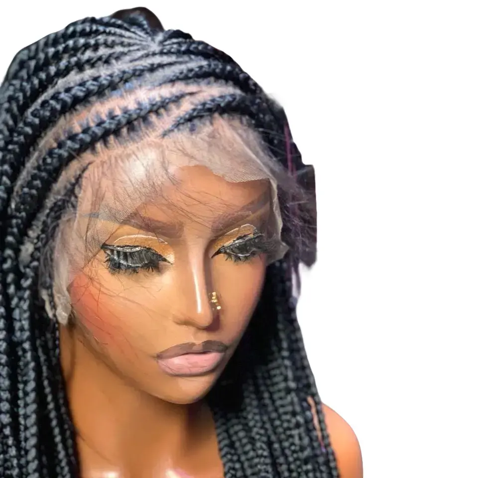 Fullace Braided Wig - Synthetic Lace Front Wig for Women Available for Immediate Delivery