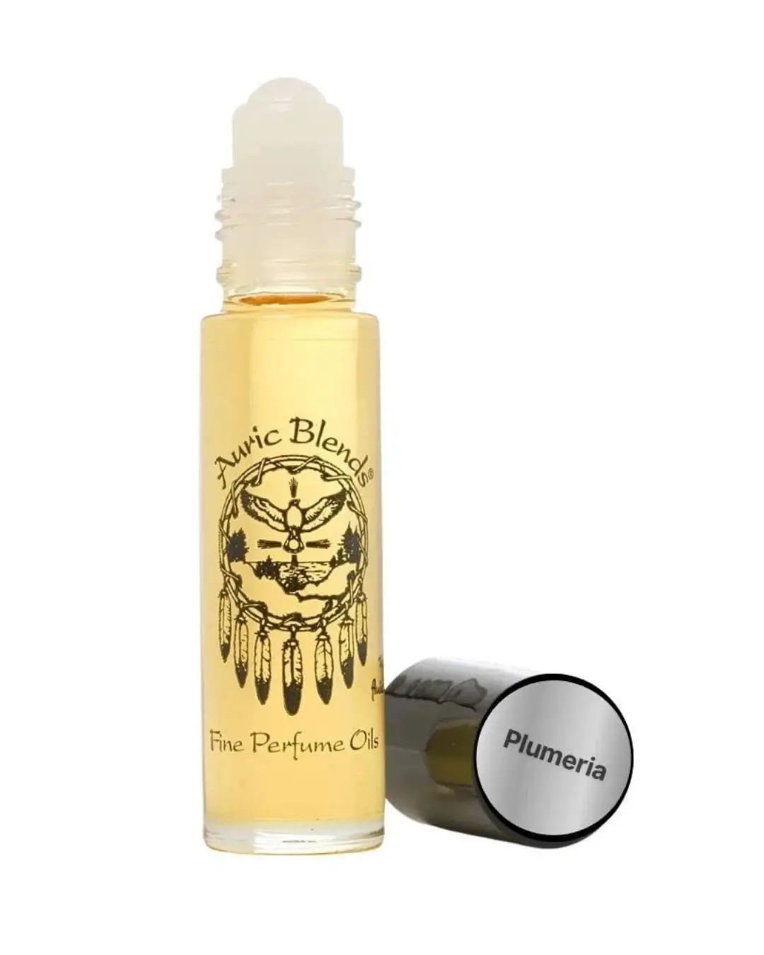 Auric Blends Plumeria Roll-On Perfume Oil Alcohol Free 0.33 oz