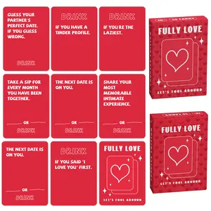 50 Pcs Couples Date Night Cards Romantic Relationship Building Game Interactive Fun Card Games for Couples Party Entertainment