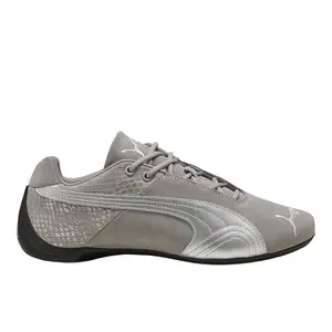 PUMA Mens Future Cat Emboss Lace Up Sneakers Shoes Casual - Grey PUMA Mens Future Cat Emboss Lace Up Sneakers Shoes Casual - Grey