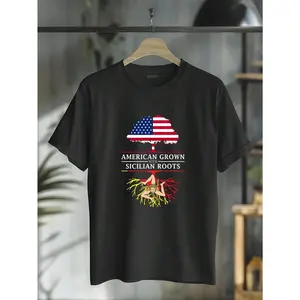 100% Cotton American Grown At Sicilian Roots T-Shirt