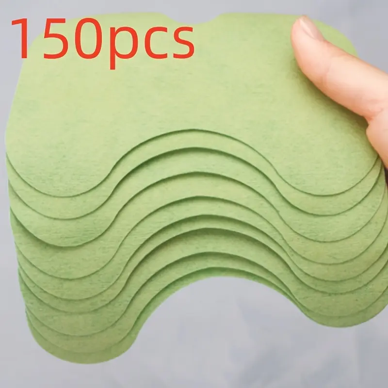 [150pcs Bulk Pack Heatable Herbal Moxibustion Joint Pads] Straw-Bamboo Non-Textile Uncharged, Sports & Outdoor Essentials for Warmth Relief, Suitable for Thanksgiving Festivities