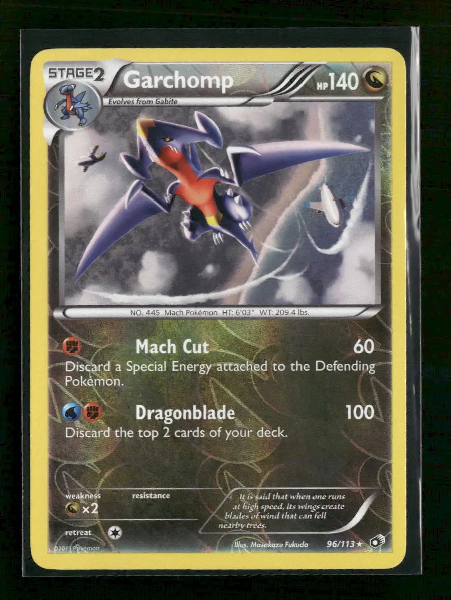 Legendary Treasures Garchomp Reverse Holo #96/113