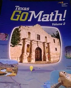 USED-Go Math! Texas Grade 4: 2 by Houghton Mifflin Harcourt (Paperback)