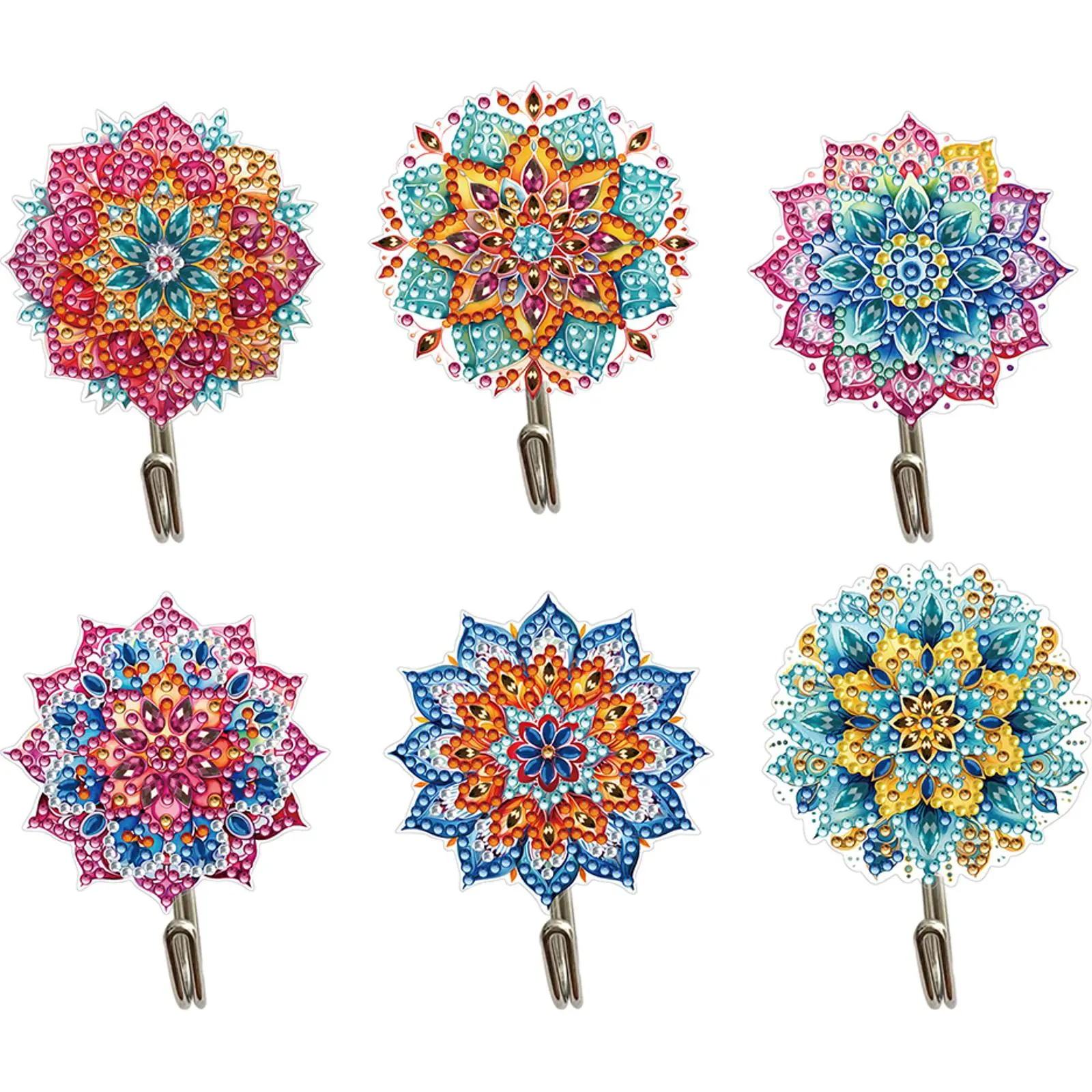 2D/Flat DIY Diamond Painting Art Hooks Creative Handmade Gift for Various Occasions Diamond Painting Hanging Hook Diamond Art Painting Hook Kit for Wall Decoration and Space-Saving Storage