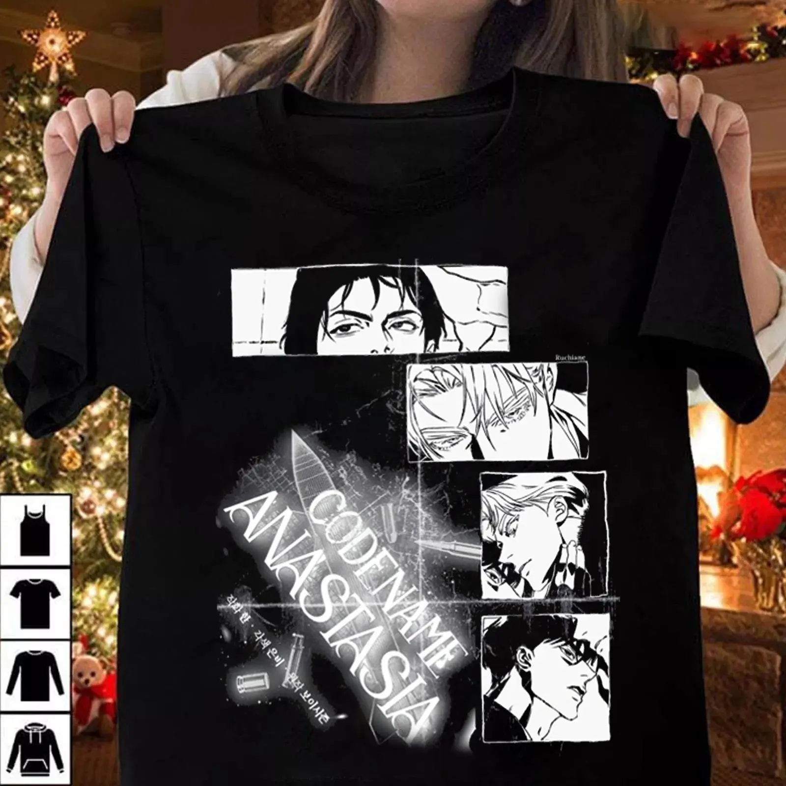 Codename Anastasia T-Shirt – Comfortable Graphic Tee for Anime Fans