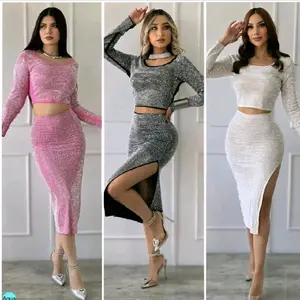 2-PIECE SET WITH GLITTER