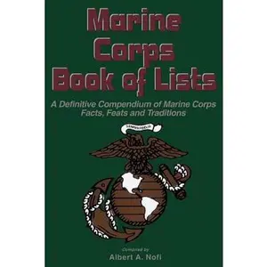 USED-Marine Corps Book of Lists by Nofi, Albert a. (Paperback)