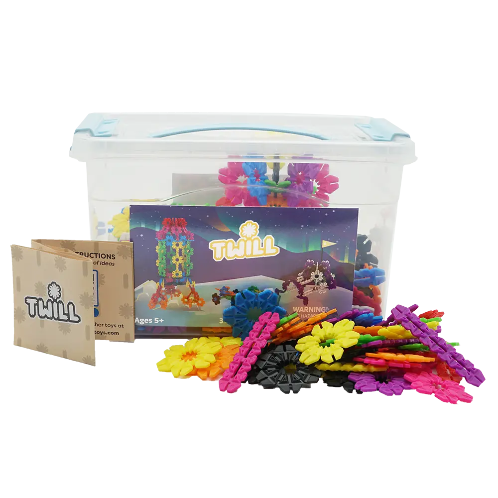 Twill 306 Piece Set - Building Toy – Unlocks Creativity and Imagination Ages 5+ STEM / STEAM
