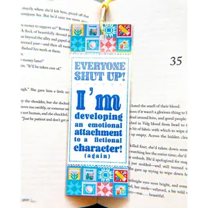 Cozy Emotional Attachment Bookmark