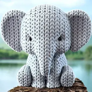 Knitted Elephant