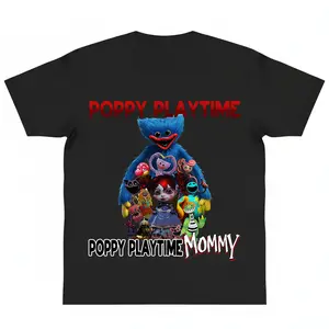 Poppy Playtime Poppy Playtime Mommy For Graphic Tee y2k cotton fashion Streetwear Comfort Shortsleeve Casual Top Trending Easy Care Machine Wash Safe Lover Gift