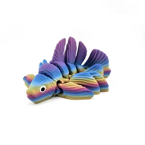 Prospect 3D - Large 3D Printed Betta Fish - Sea Turtle Shores Collection - 8 inches long