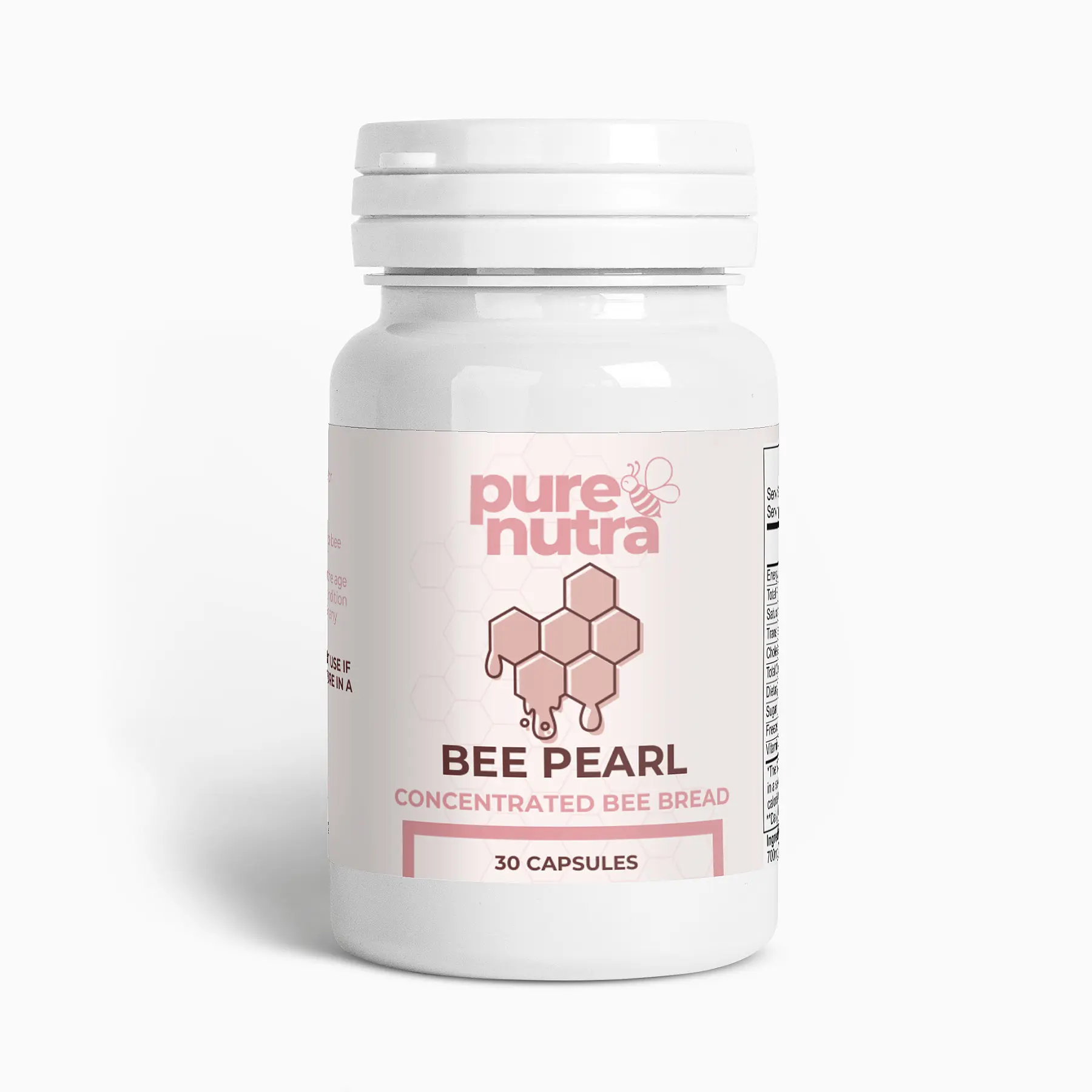 Bee Pearl | Bee Bread Extract & Vitamin C | 30 Servings