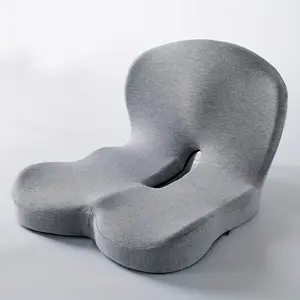 Single seat cushion for office chairs, featuring a combined backrest and seat cushion design, suitable for dining chairs and dining tables, specially designed for comfortable reading in an office environment.