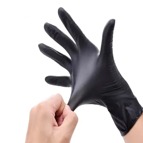 10/40/104 pcs/bag, nitrile gloves, household cleaning gloves, Kitchen Gloves For Washing Dishes, suitable for kitchen cleaning, tattooing, hair dyeing, pet care, beauty salons. Waterproof gloves, Rubber Gloves For Dishwashing