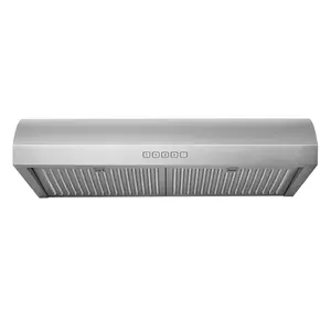 Hauslane UC-B018 Ductless Range Hood with High CFM Suction & Charcoal Filters for Kitchen Ventilation