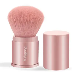 Makeup Brush,Powder Brushes Foundation Travel Foundation Brush for Blush Bronzer & Powder (Pink) Daubigny
