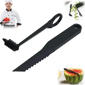 Kitchen Spiral And V-Shaped Tools,Blade Julienne Cutter,Fruit Shape Cutters,Multifunctional Vegetables Cutter For Slicing Potatoes, Cucumbers and Vegetables in Spirals