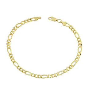14k Yellow Gold-filled Figaro Link Bracelet (8.5 inch) 14k Yellow Gold-filled Figaro Link Bracelet (8.5 inch)