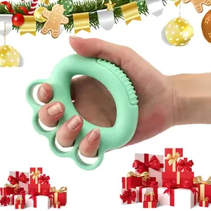 New Silicone Ring Finger Splint Practice Hand Strength Training Grip Silicon Hand Gripper Portable Use Anytime Anywhere