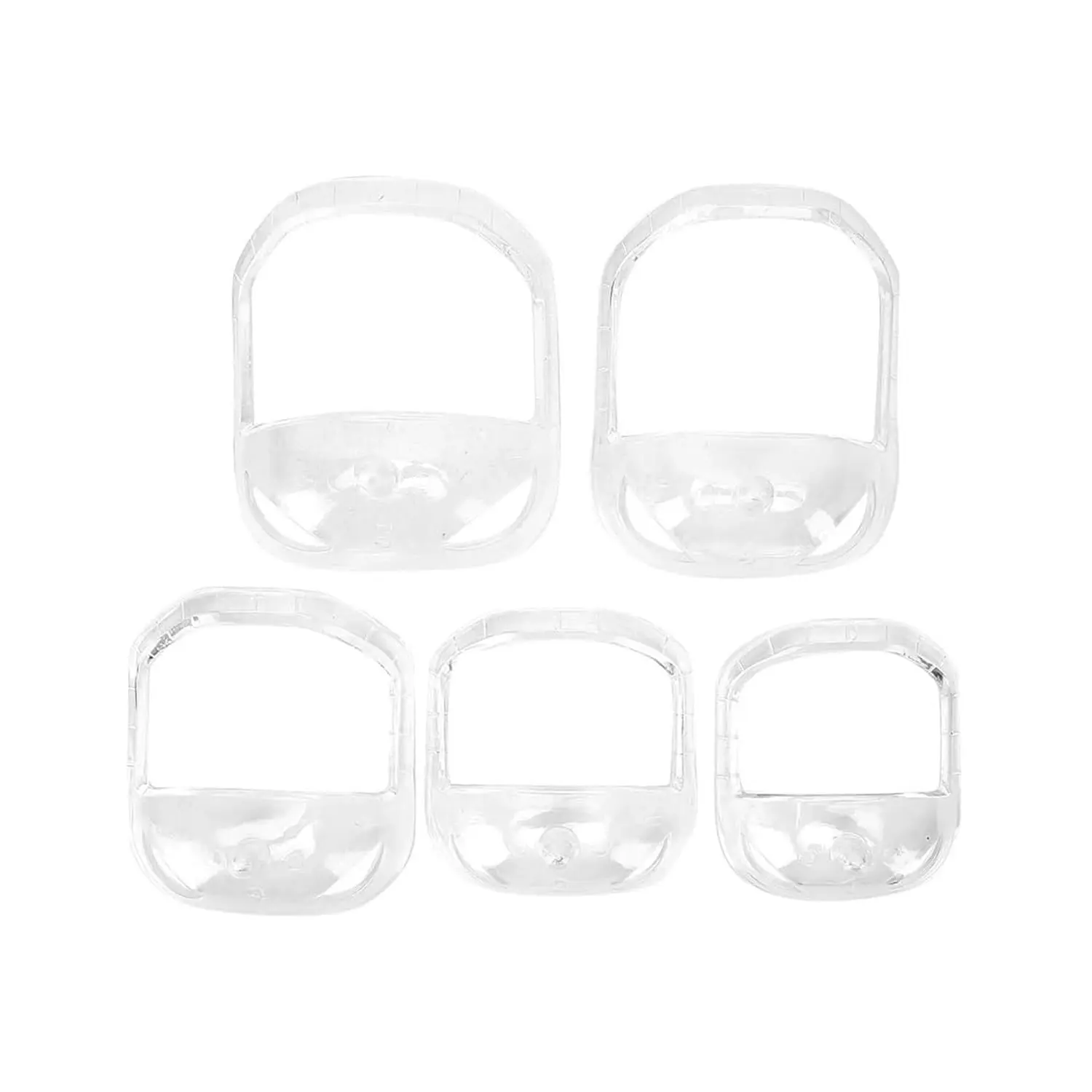 Beard Shaper, Versatile Beard Styling, Beard Template, Goatee Shaper, 5 Templates Included, Portable Design, 10 X 8.3 X 5.3 Cm, Clear No brand