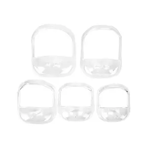 Beard Shaper, Versatile Beard Styling, Beard Template, Goatee Shaper, 5 Templates Included, Portable Design, 10 X 8.3 X 5.3 Cm, Clear No brand