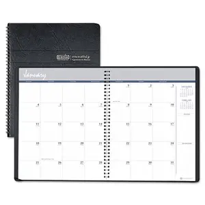 House of Doolittle  Monthly Planner 14 Mos. Black the product will be for the current year