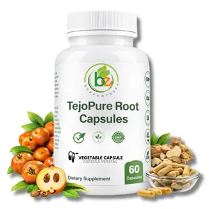 Beauty Experts Tejo Pure Root Capsules – 60 Capsules – Natural Plant-Based Dietary Supplement for Metabolic Balance & Digestive Wellness Detoxing – 100% Pure Botanical Root Extract Detox – Non-GMO & Vegan Formula