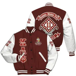 Kappa Alpha Psi Custom Chapter Jacket, 1911 Krimson Diamond Canes Letterman, Personalized ΚΑΨ Achievement Apparel, Unique Nupe Fraternity Gift
