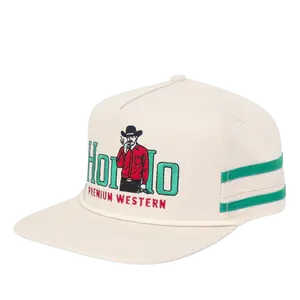 90's Vintage Cowboy Rope Hat | Stitched Stripes | Dart | Hondo